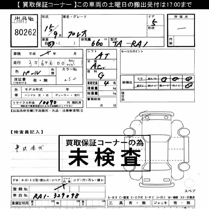 SUBARU PLEO