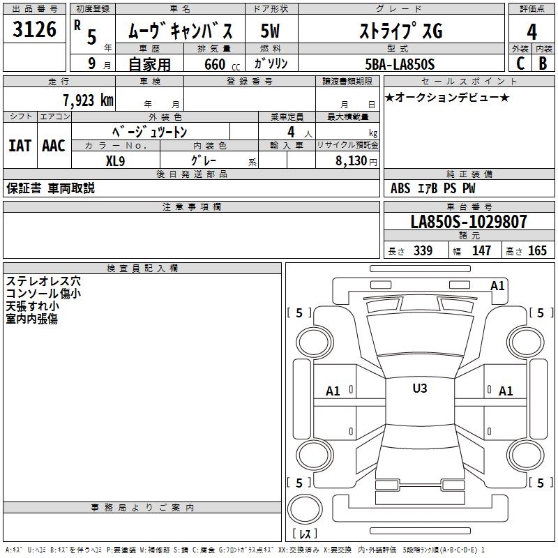 DAIHATSU MOVE CANBUS