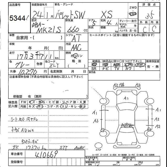 SUZUKI PALETTE SW