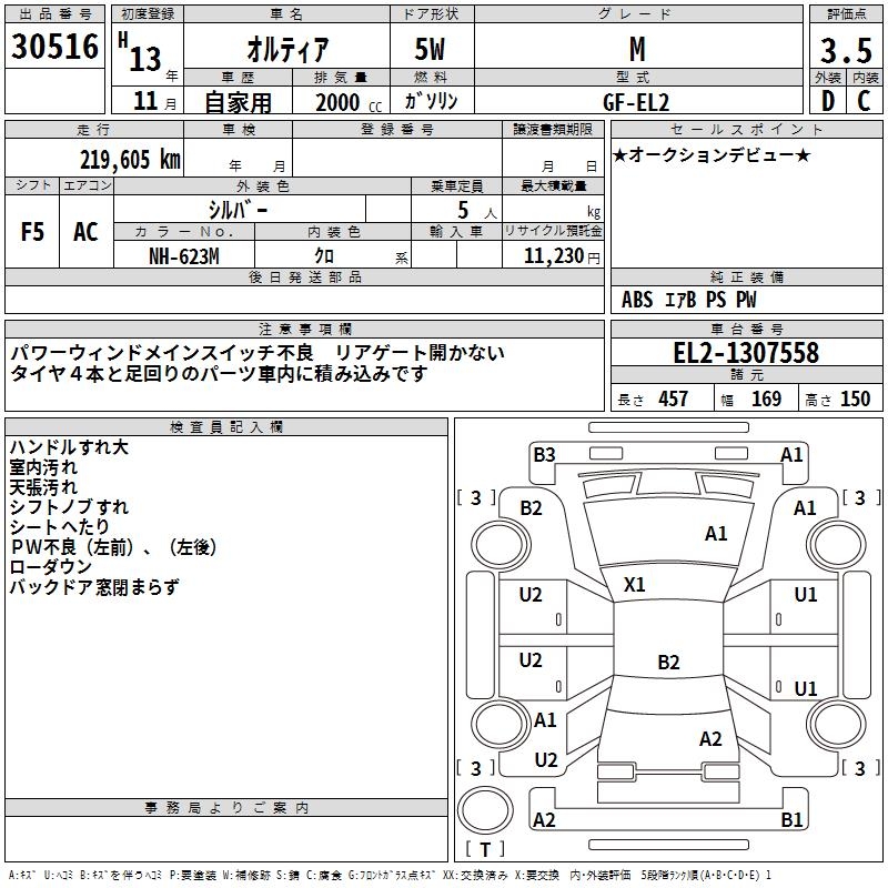 HONDA ORTHIA
