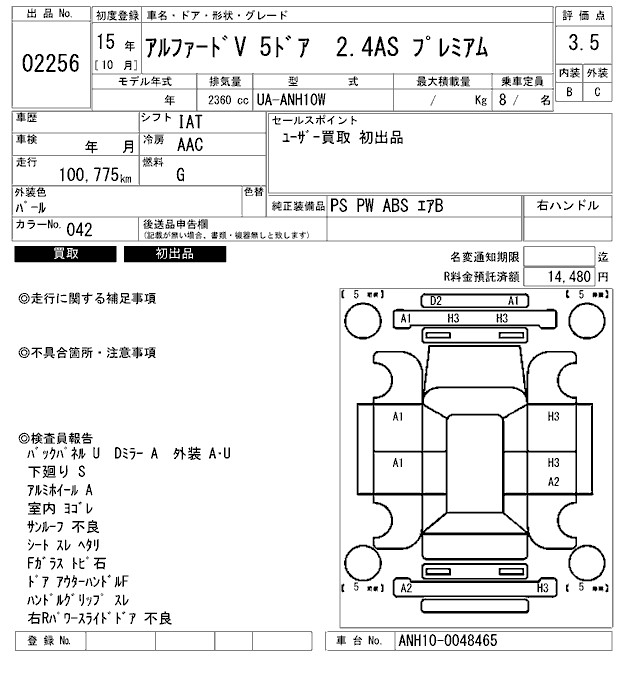 TOYOTA ALPHARD V