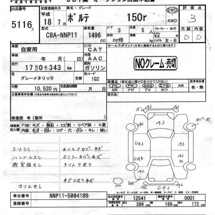 TOYOTA PORTE