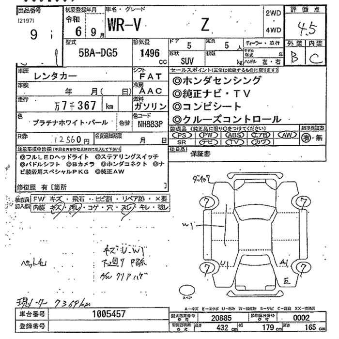 HONDA WR-V