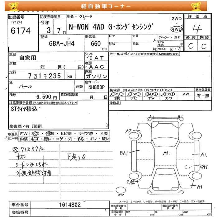 HONDA N-WGN