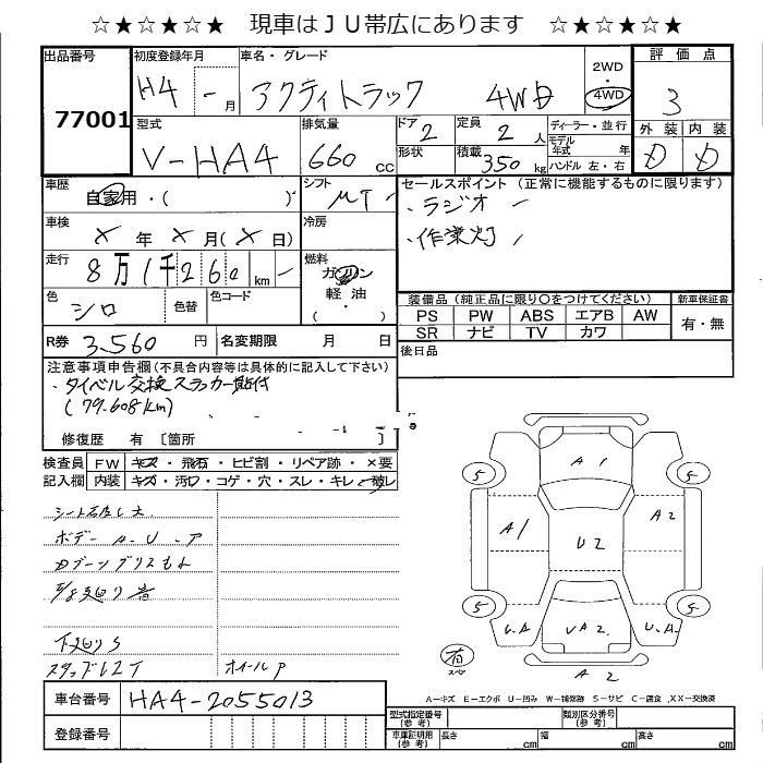 HONDA ACTY