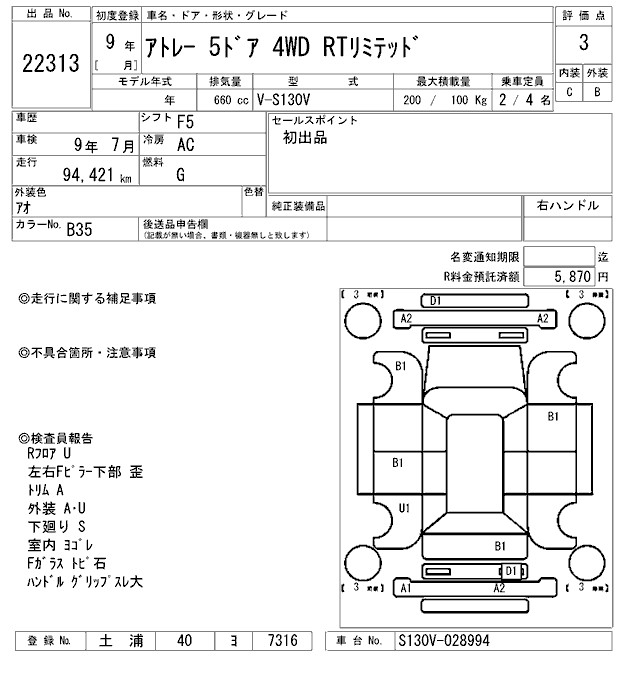 DAIHATSU ATRAI