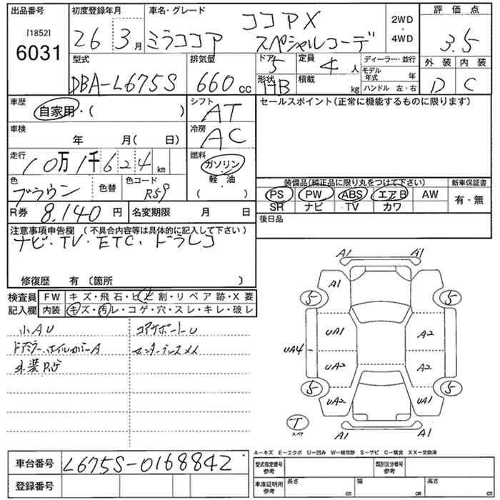 DAIHATSU MIRA COCOA
