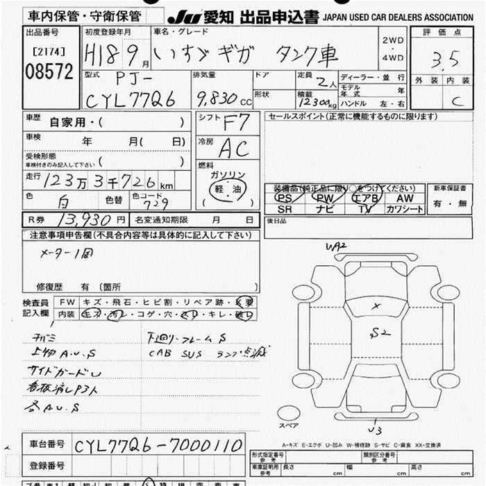 ISUZU GIGA