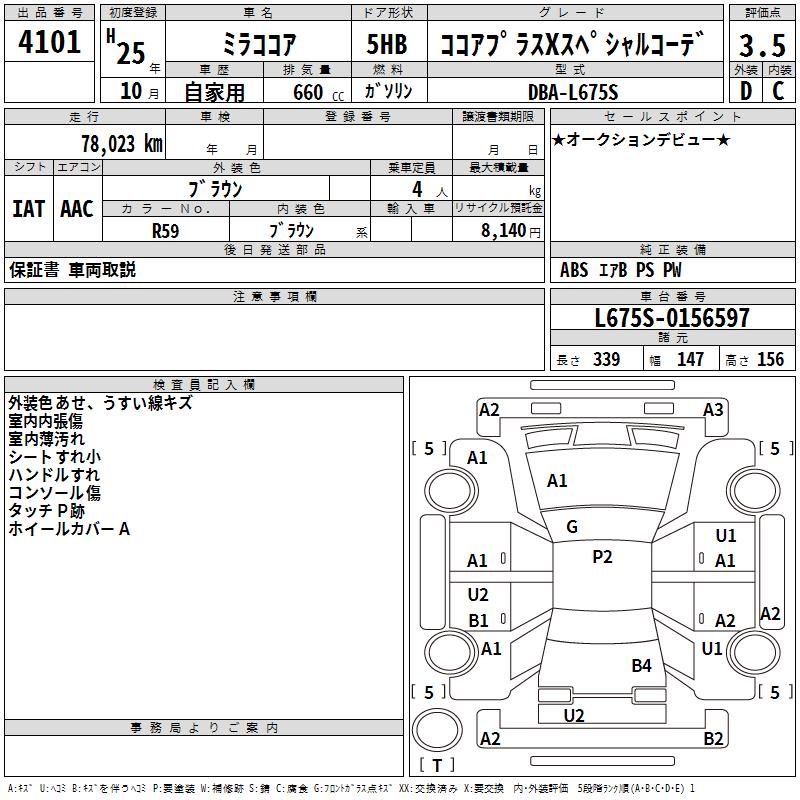 DAIHATSU MIRA COCOA