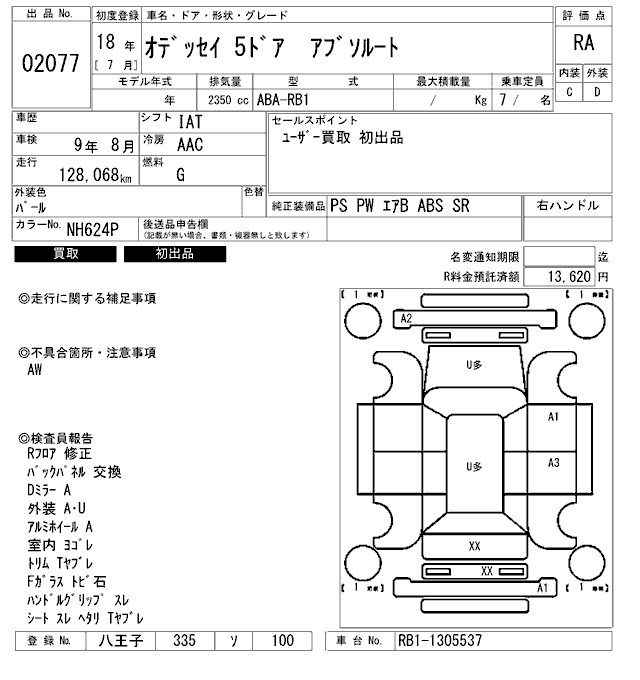HONDA ODYSSEY
