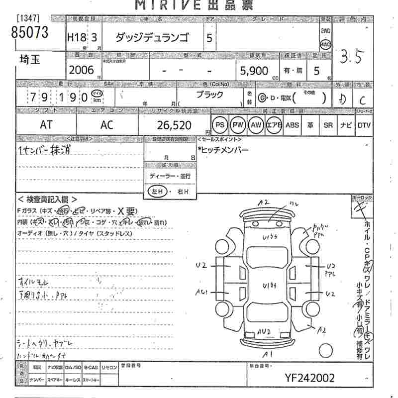 CHRYSLER DURANGO
