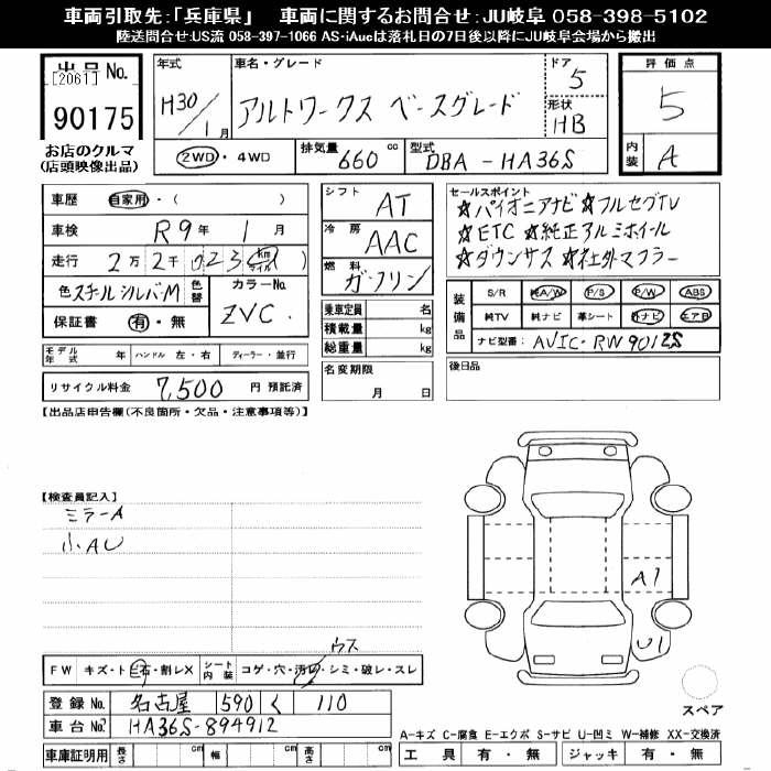 SUZUKI ALTO WORKS