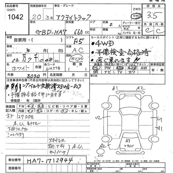 HONDA ACTY TRUCK