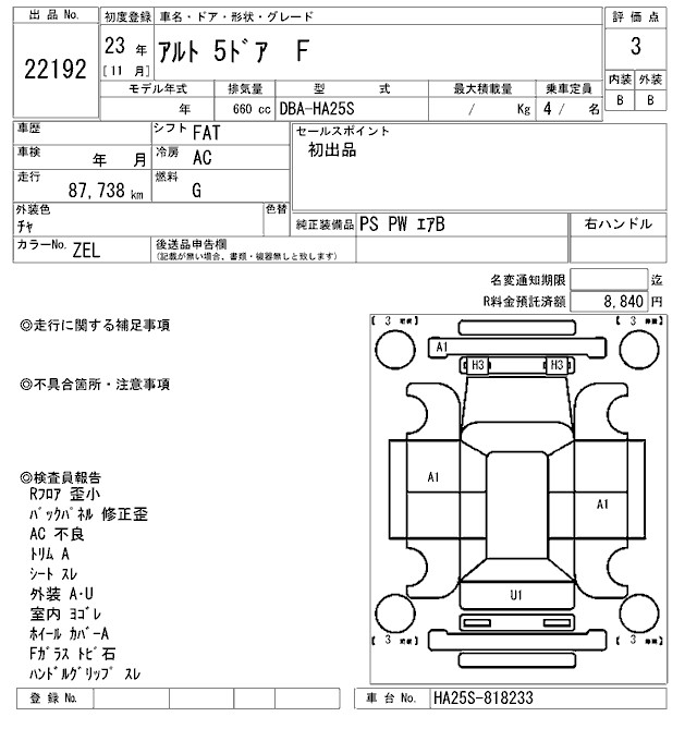 SUZUKI ALTO