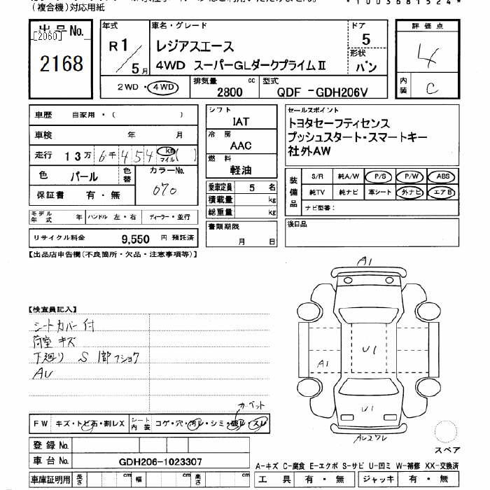 TOYOTA REGIUS ACE