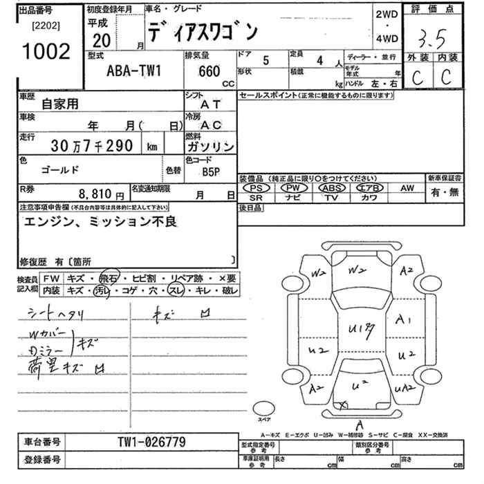 SUBARU DIAS WAGON
