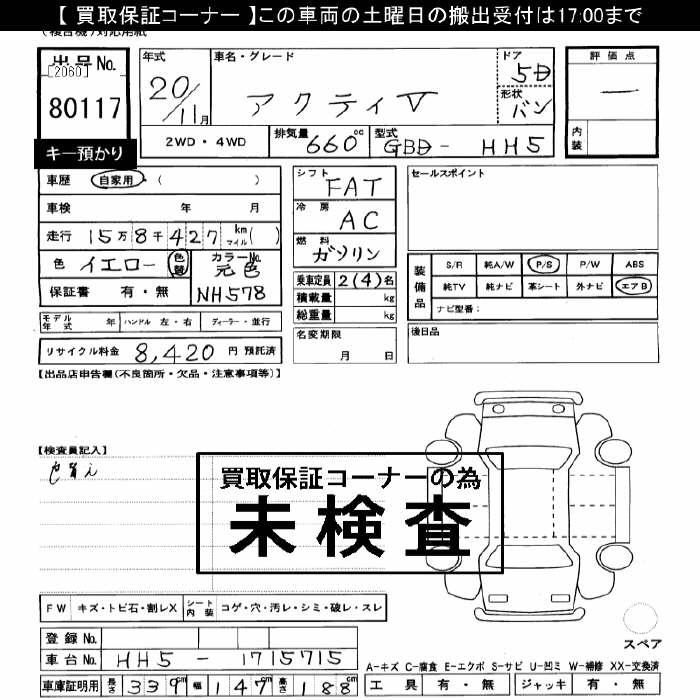 HONDA ACTY