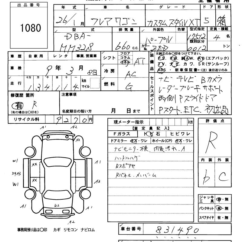 MAZDA FLAIR WAGON CUSTOM STYLE