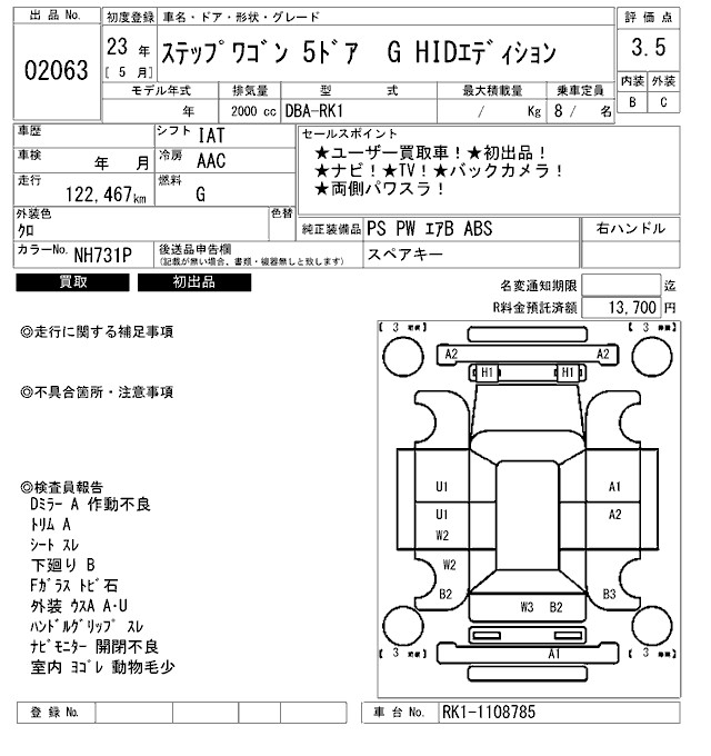 HONDA STEPWGN