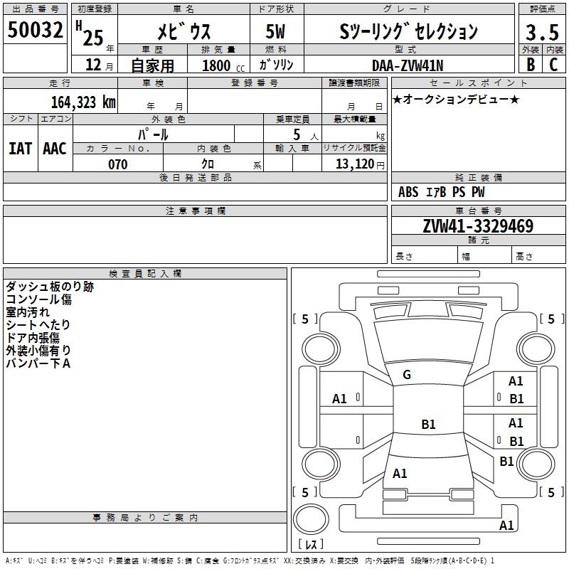 DAIHATSU MEBIUS