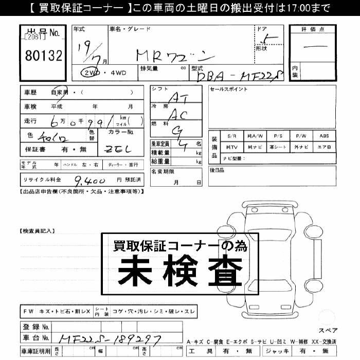 SUZUKI MRWAGON