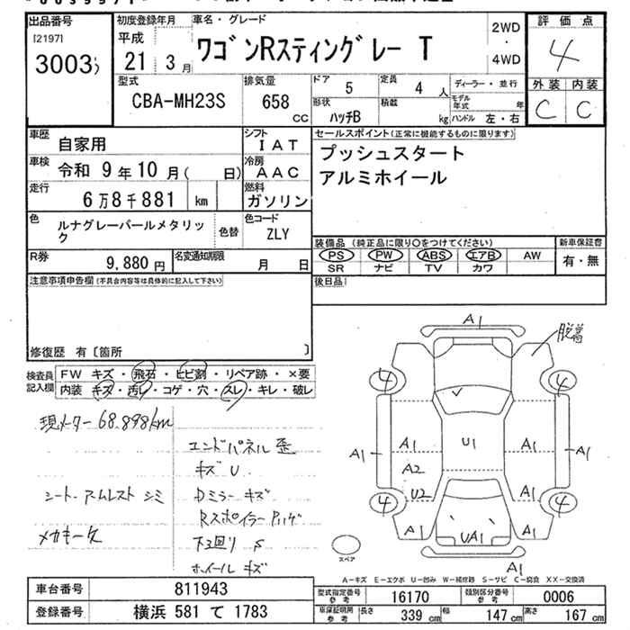 SUZUKI WAGON R STINGRAY