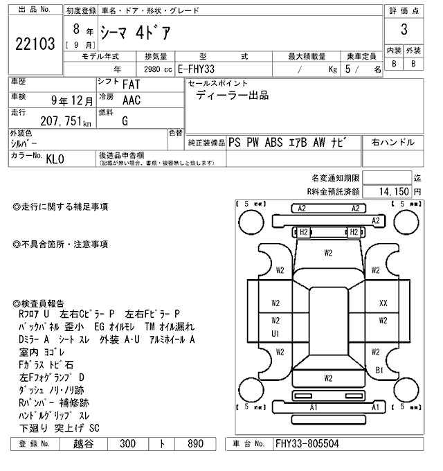 NISSAN CIMA