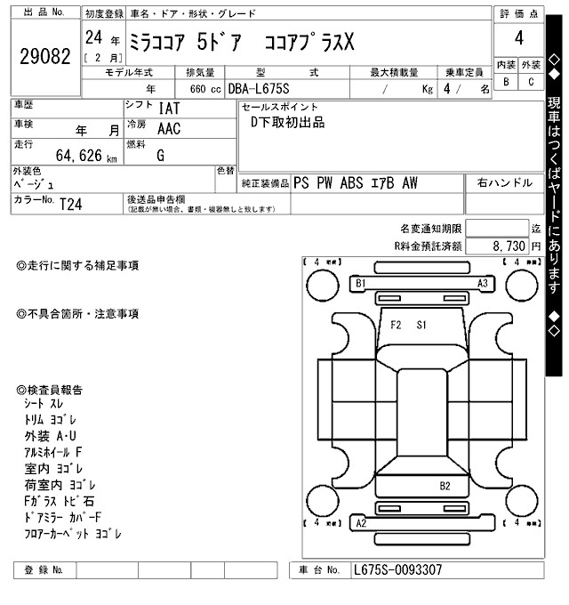 DAIHATSU MIRA COCOA