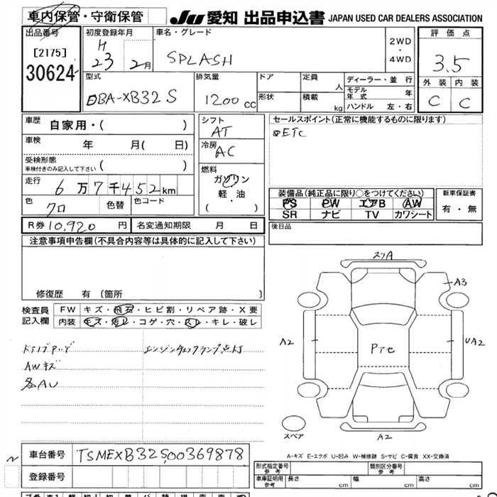 SUZUKI SPLASH