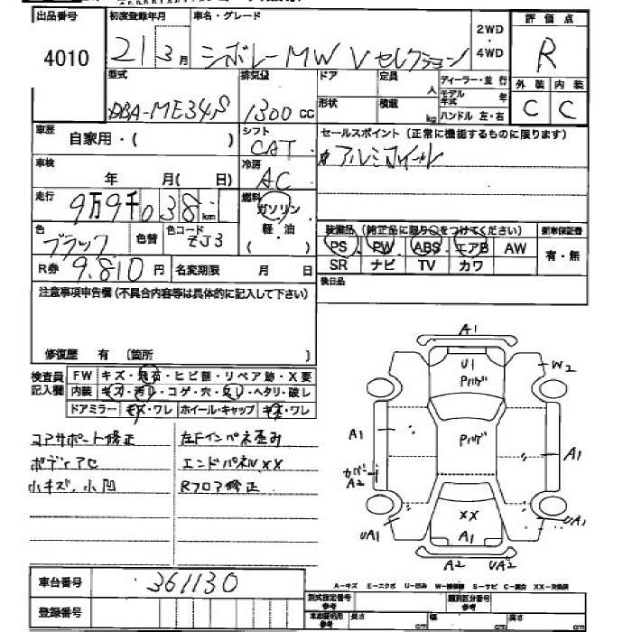SUZUKI MW