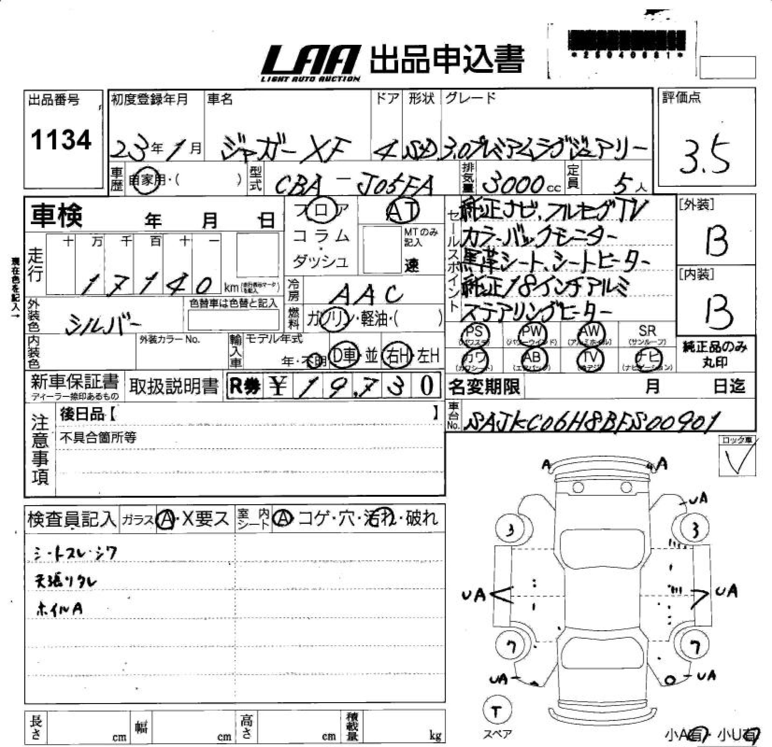 JAGUAR XF
