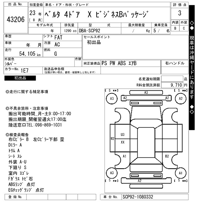 TOYOTA BELTA