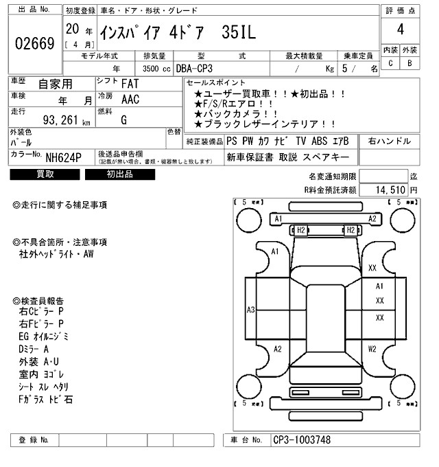 HONDA INSPIRE