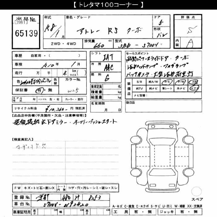 DAIHATSU ATRAI
