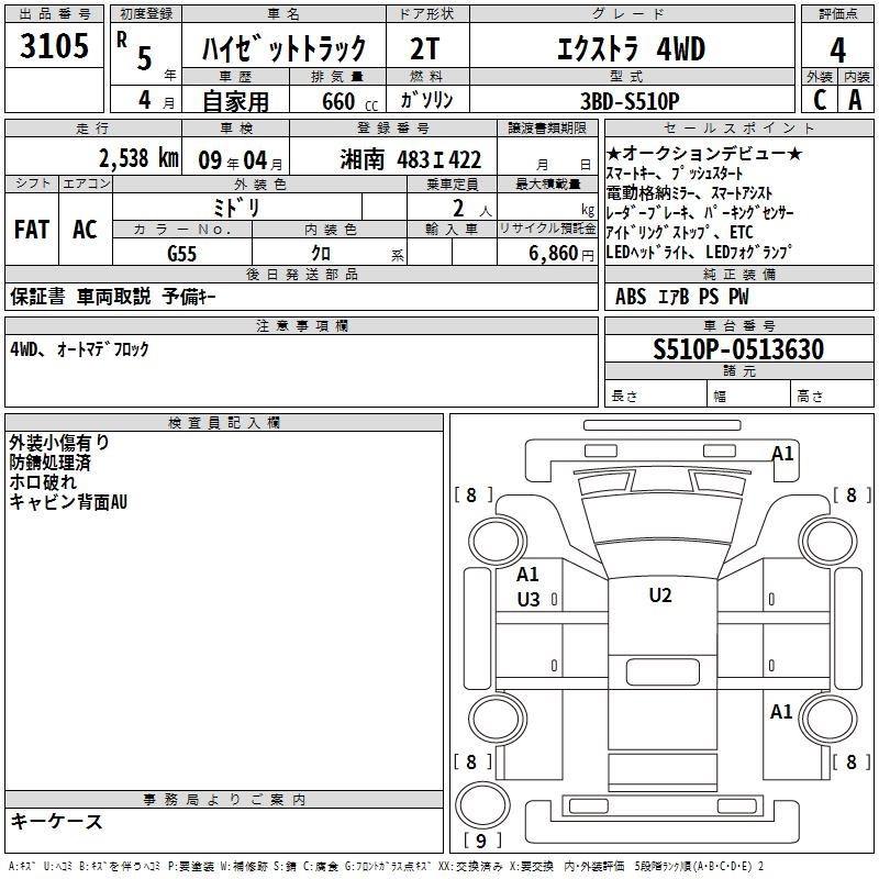 DAIHATSU HIJET TRUCK