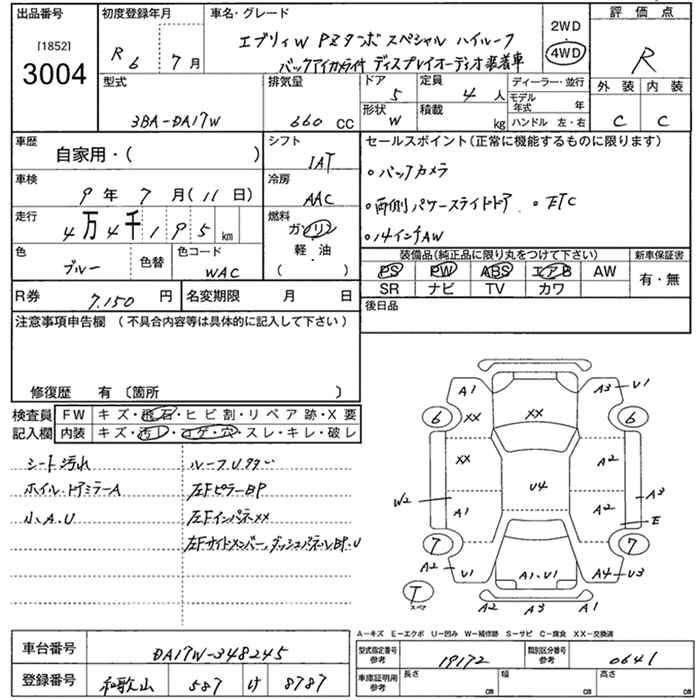 SUZUKI EVERY WAGON