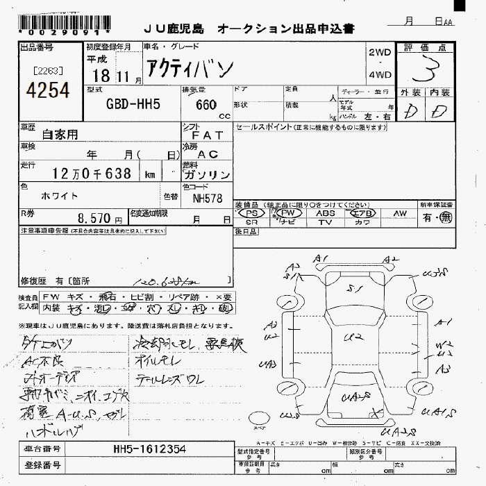HONDA ACTY