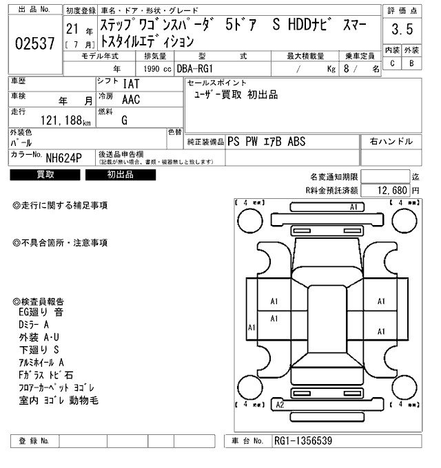 HONDA STEPWGN SPADA