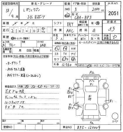 SUBARU LEGACY