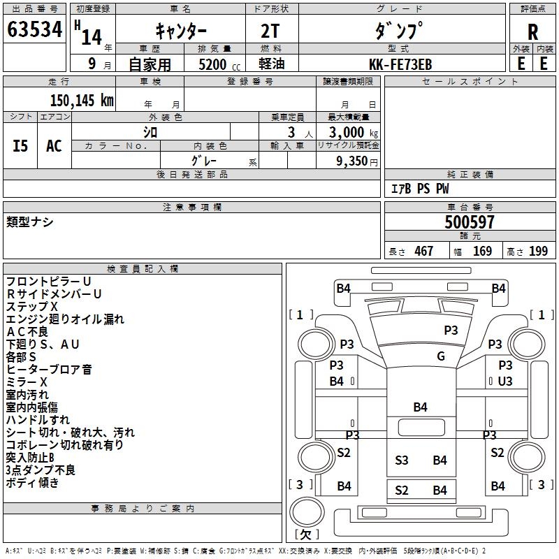 MITSUBISHI CANTER