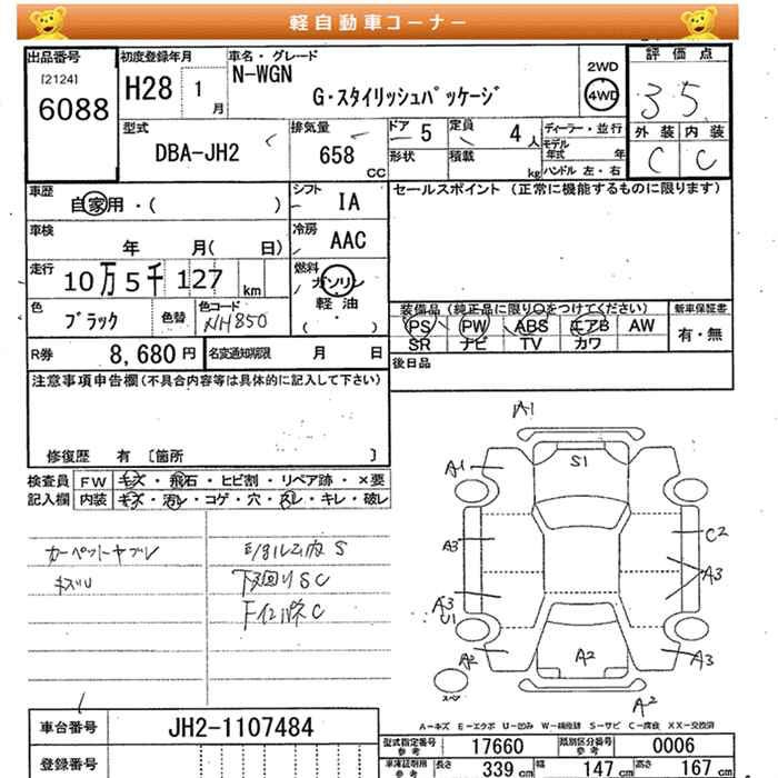 HONDA N-WGN