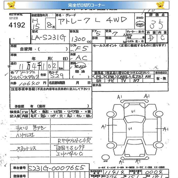 DAIHATSU ATRAI 7