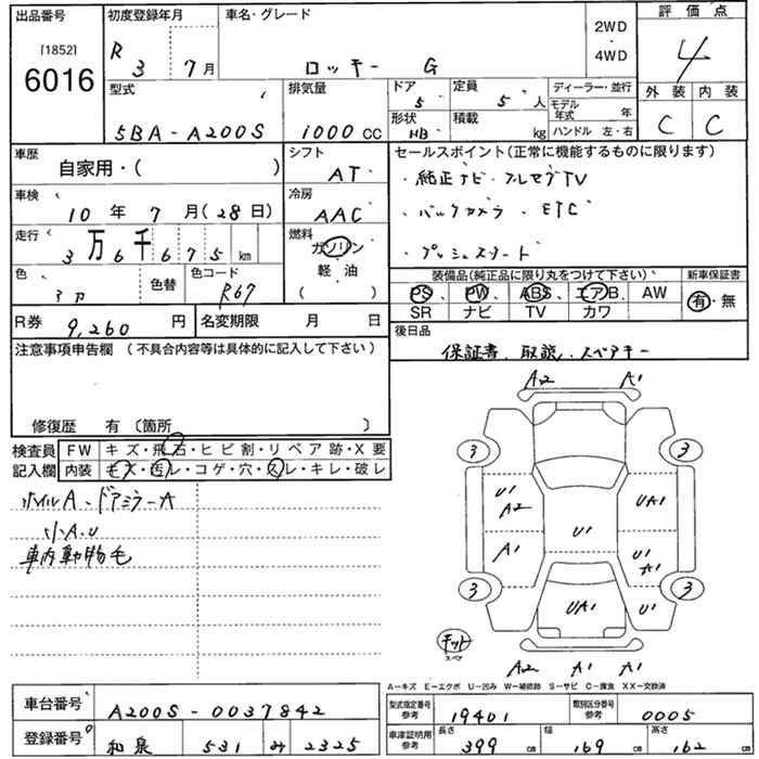DAIHATSU ROCKY