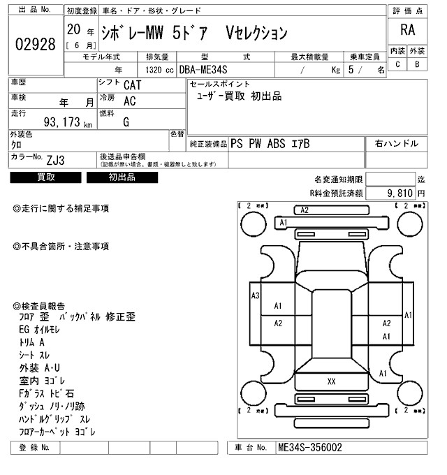 SUZUKI MW