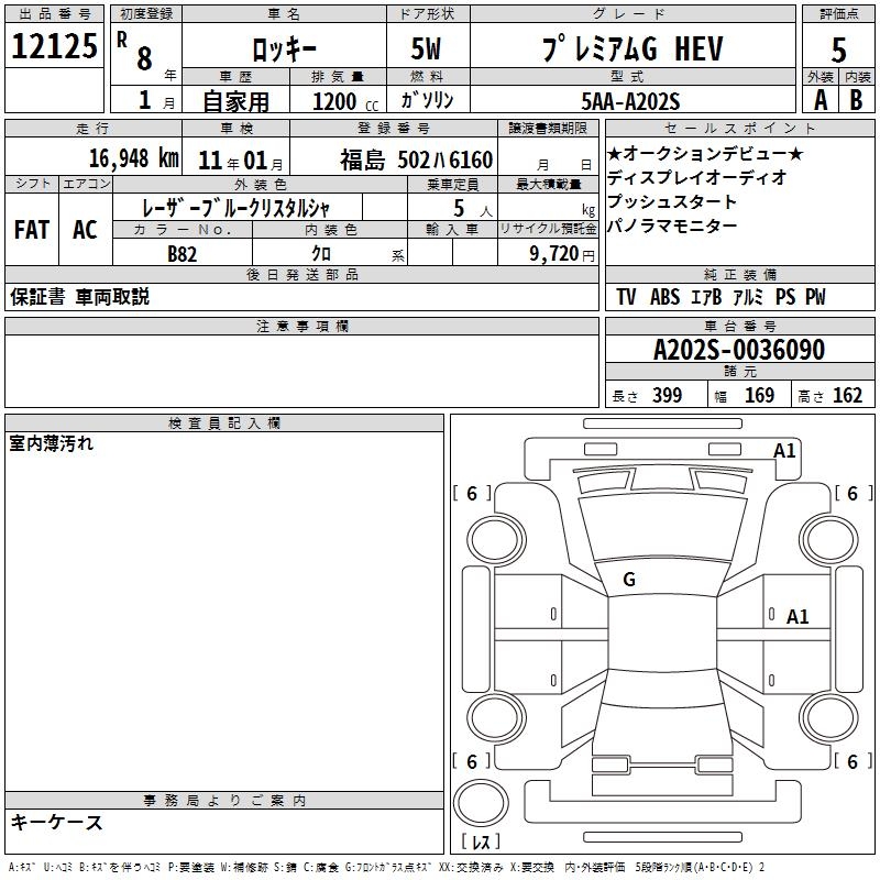 DAIHATSU ROCKY