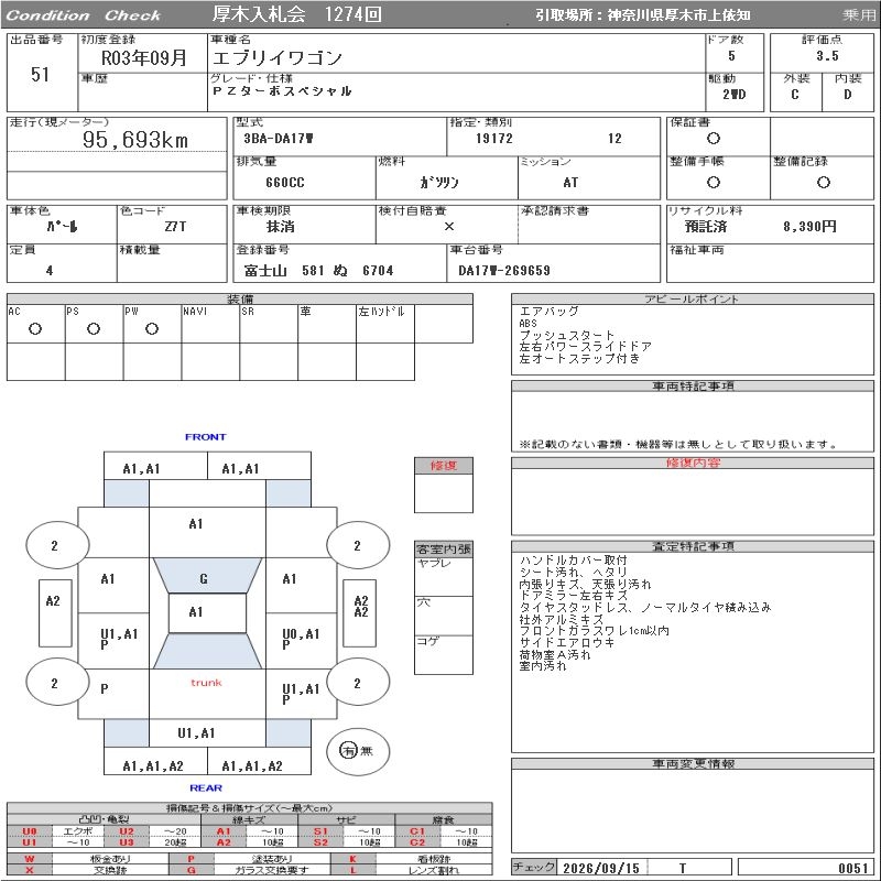 SUZUKI EVERY WAGON