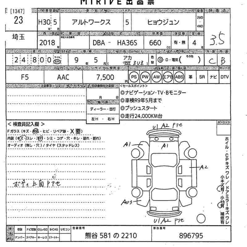 SUZUKI ALTO WORKS