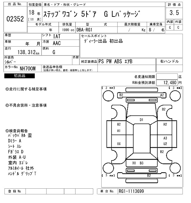 HONDA STEPWGN