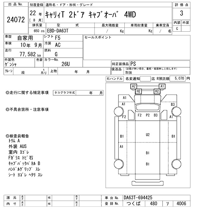SUZUKI CARRY