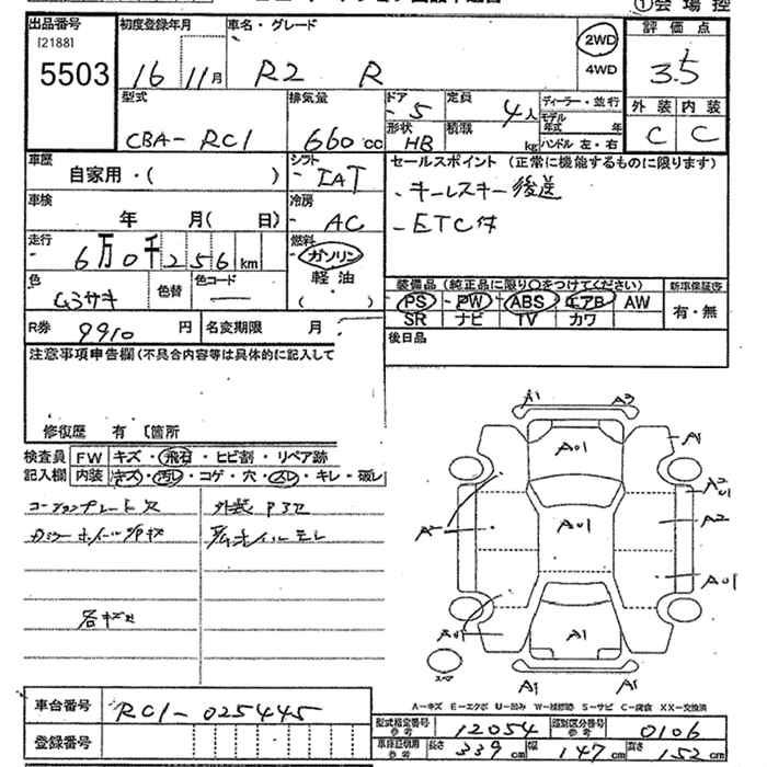 SUBARU R2